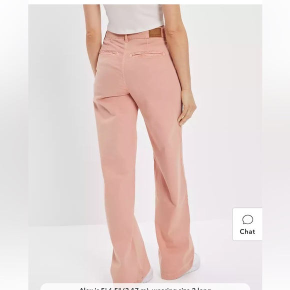 Baggy Wide Leg Stretch Pants - Picture 2 of 4